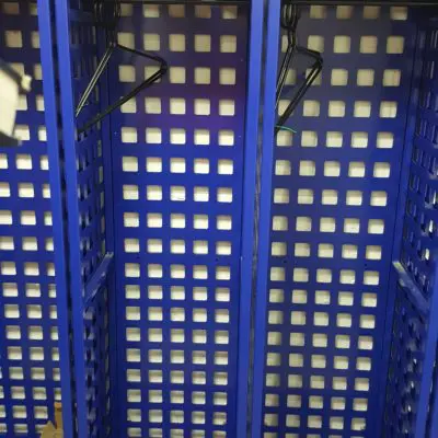 PPE Uniform Storage Hanging Racks