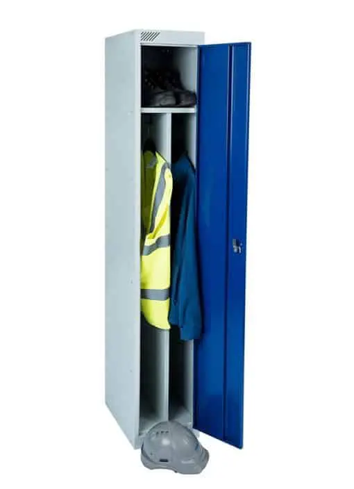 Clean and Dirty Workplace lockers
