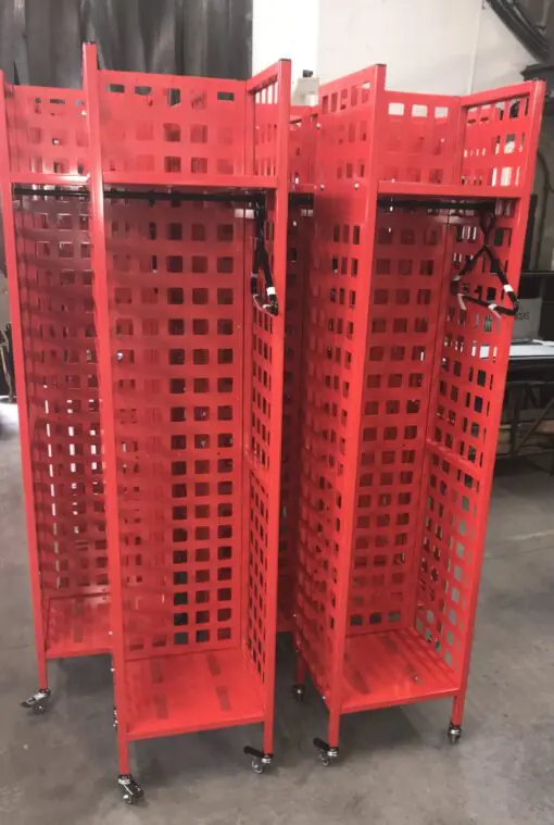 Fire & Rescue Turnout gear racks
