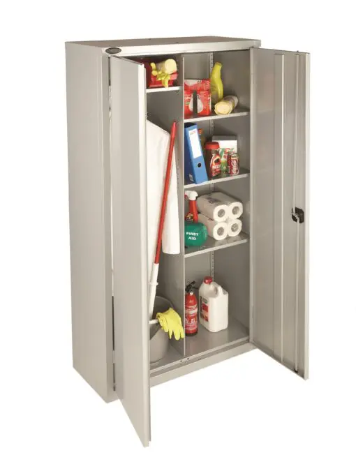 Probe Commercial Office Double Door Cleaners cupboard