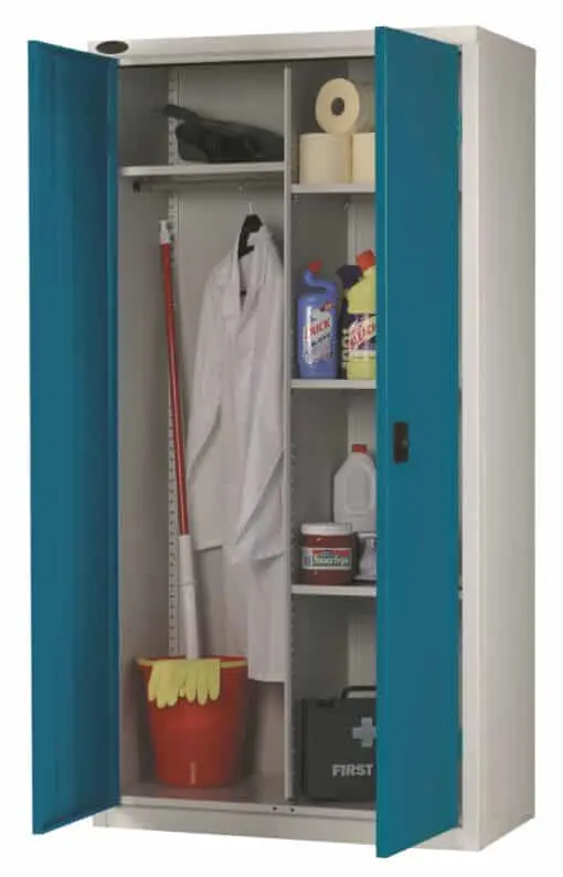 Probe Industrial Double Door Cleaners Cupboard