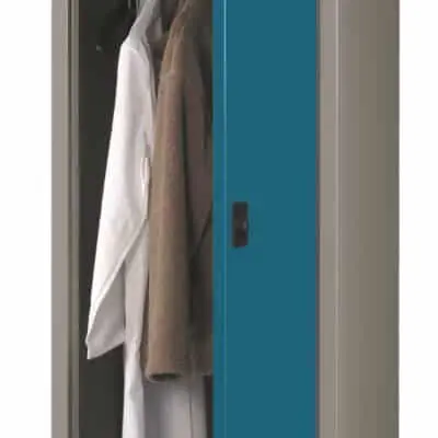 Probe Office Slim Wardrobe with shelf & Hanging Rail