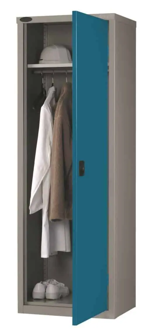 Probe Office Slim Wardrobe with shelf & Hanging Rail