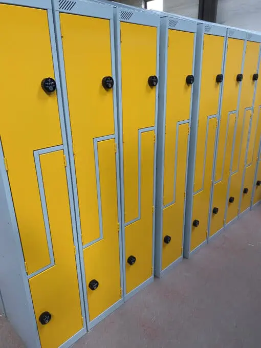 Z Lockers with Steel doors