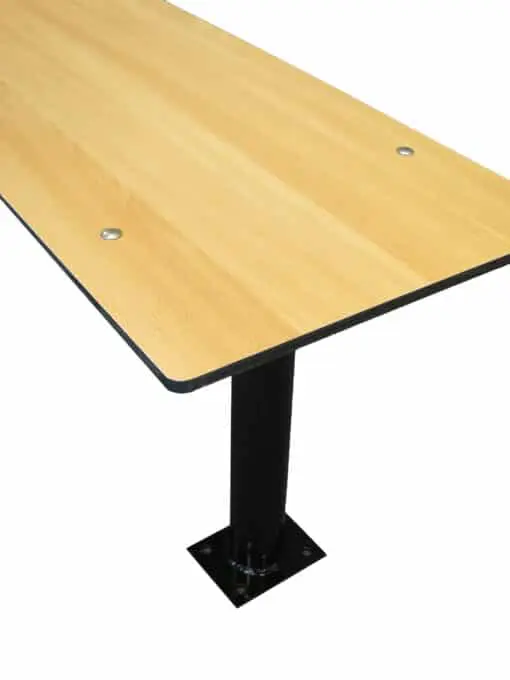 Pedestal Changing Room Bench Seating - Image 2