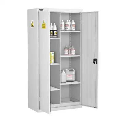 8 Compartment Acid Cabinet