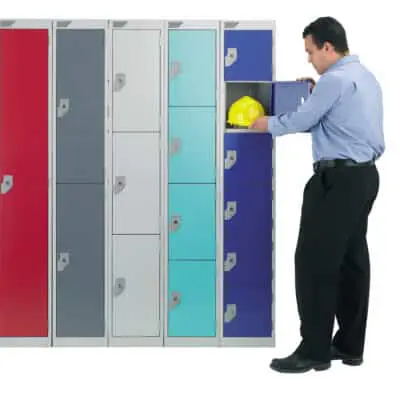 Double Strength Steel Door lockers