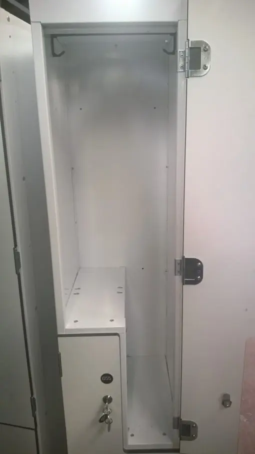 Zlockers with Laminate doors