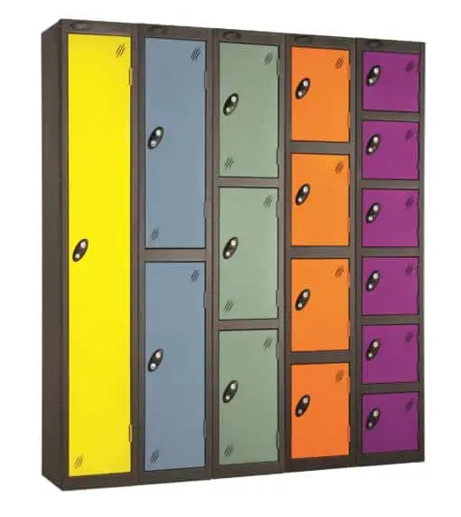 Metal Lockers Multi-Coloured