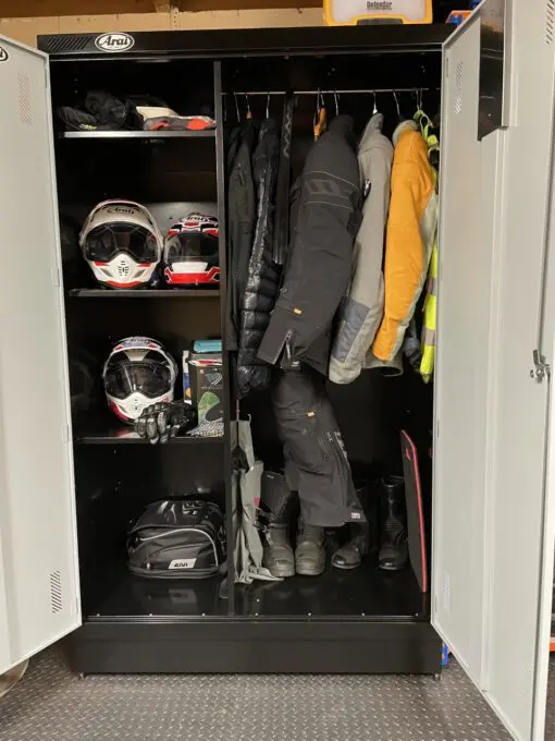 Motorcycle Kit storage Locker