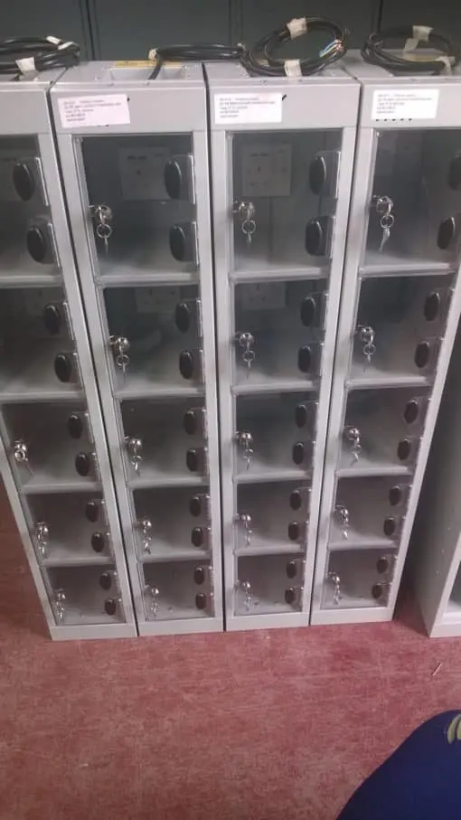 Clear Door Anti Theft Security Lockers - Image 2