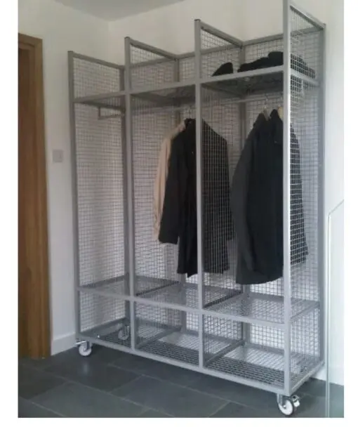 Mobile Turnout Gear PPE RACKS