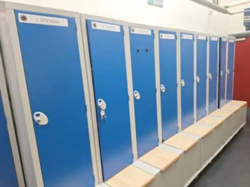 Firefighters Boot seat locker