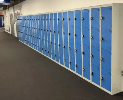 Fast delivery lockers with combination locks