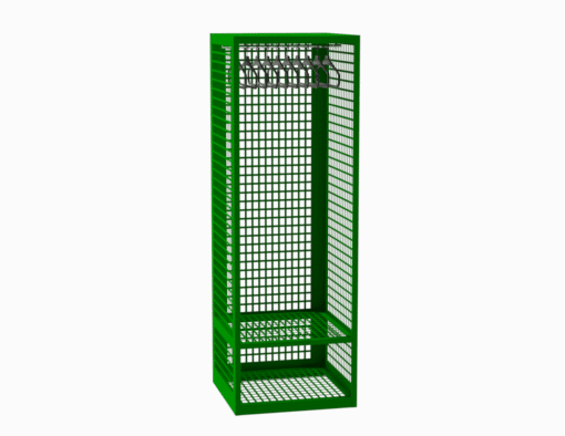 PPE UNIFORM STORAGE RACK