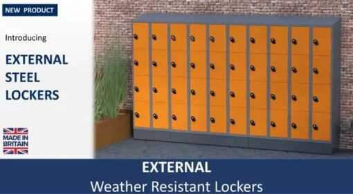Outdoor Steel lockers