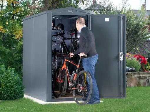 E-Bike Slimline shed