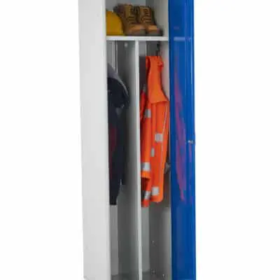 Clean and dirty lockers