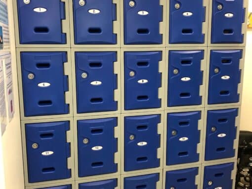 Budget Plastic lockers