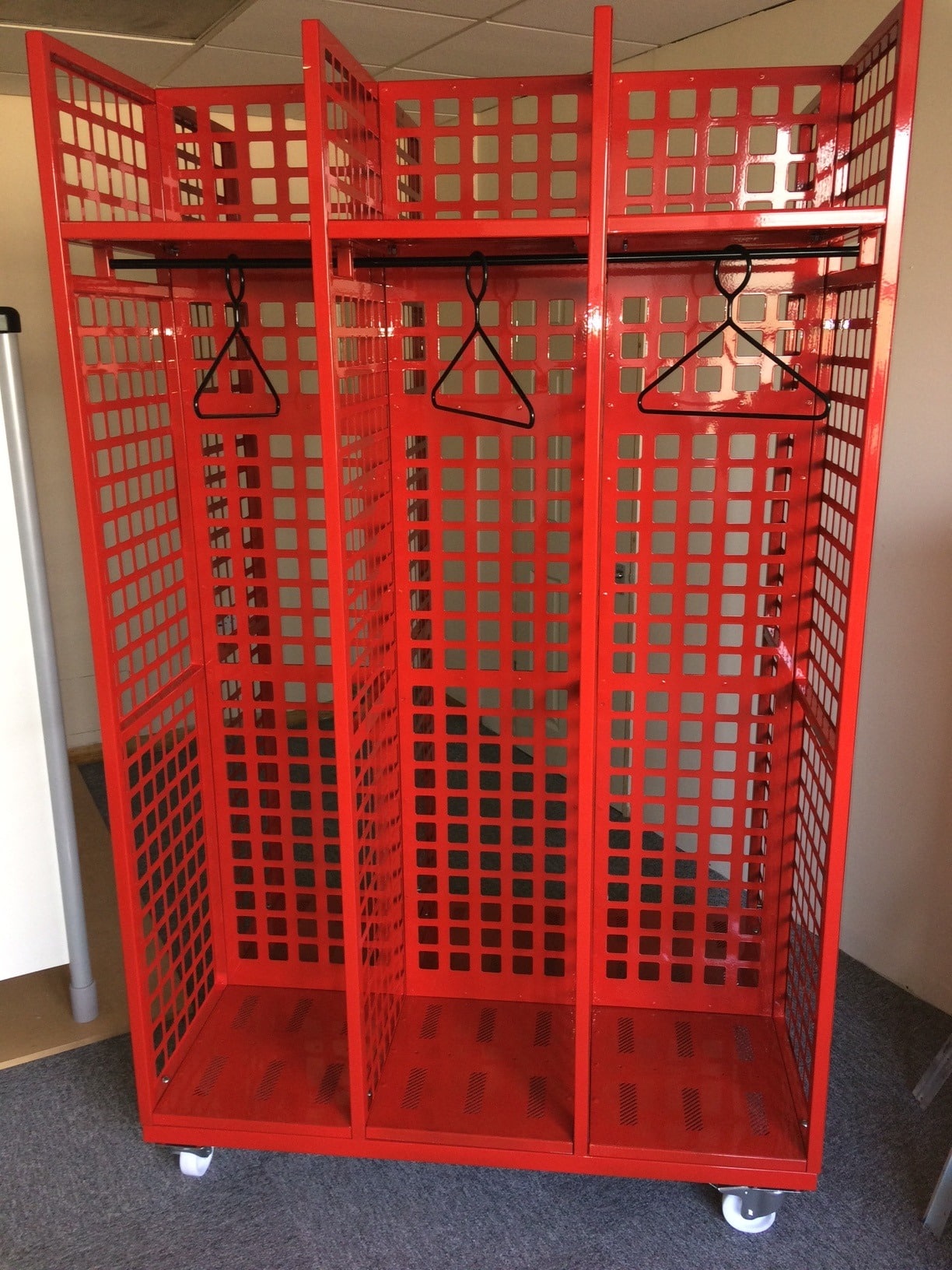 Rescue Turnout Gear Storage Racks, Shelving Rack And Lockers