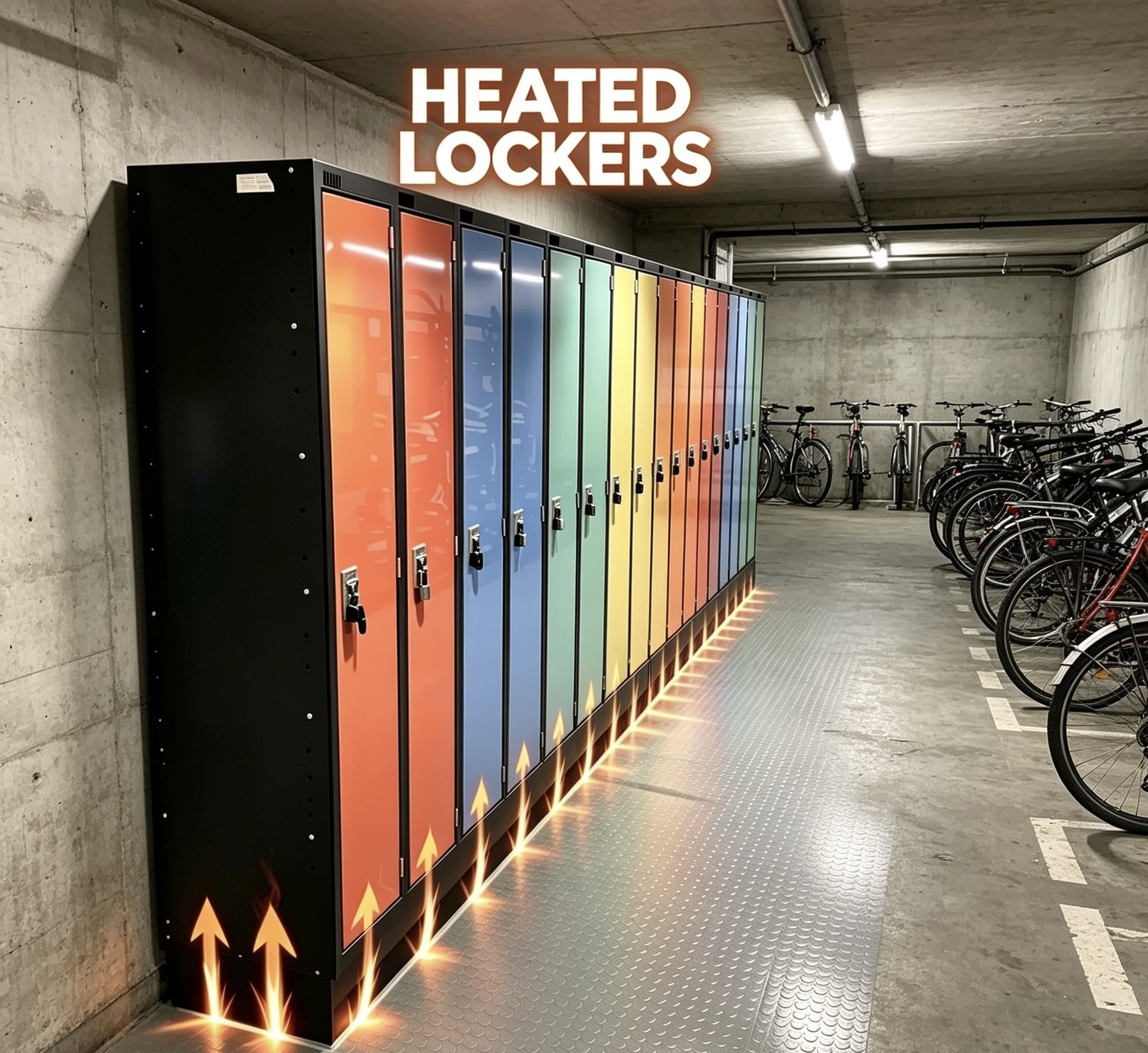 Heated Lockers