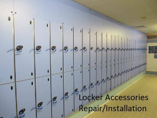 Locker accessories repairs Installation