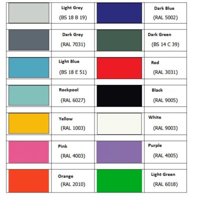 Locker Paint colours