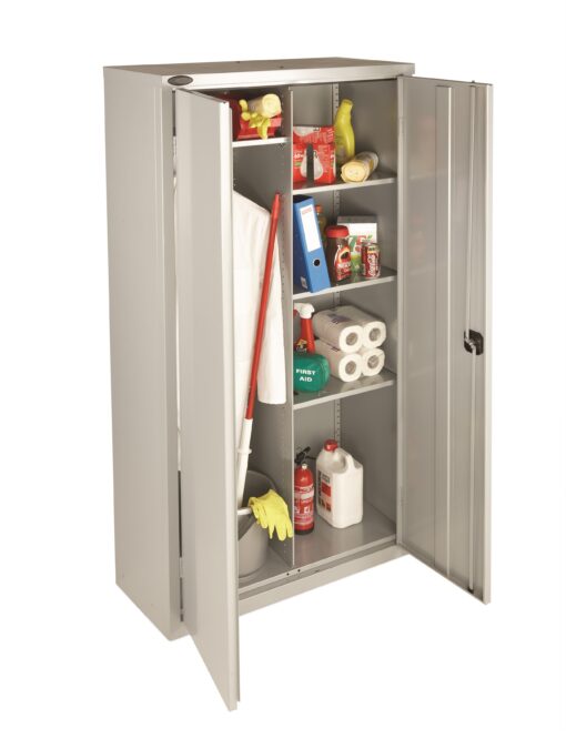 Probe Commercial Office Double Door Cleaners cupboard