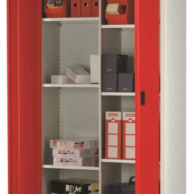 Probe Office Cupboard with Eight Compartments