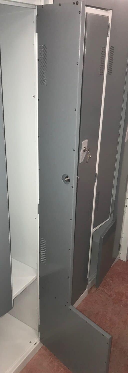 Z Lockers with Steel Doors