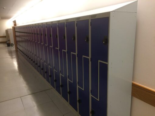 Z lockers with Steel doors