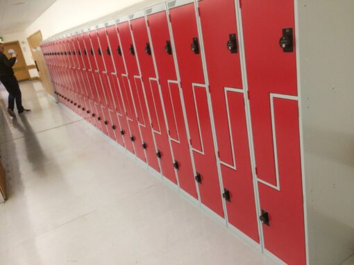 Z lockers with Steel Doors