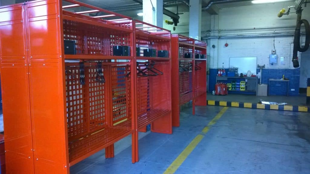 Fire & Rescue Turnout Gear Storage Racks Lockers For Schools And Leisure