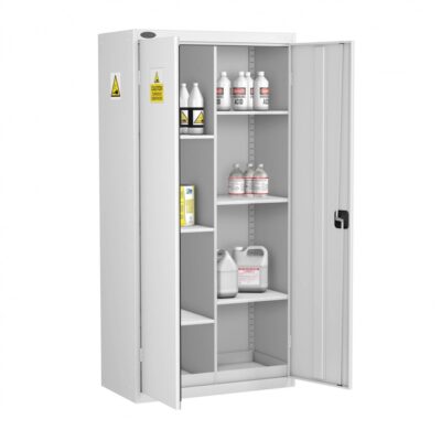 8 Compartment Acid Cabinet