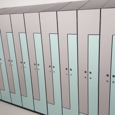 Z Lockers with Laminate doors