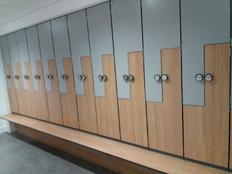 Heavy Duty Z Lockers for orchard Brae House in Edinburgh