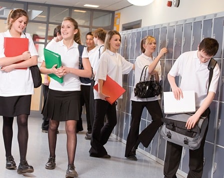 school lockers