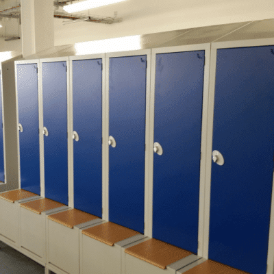 Staff Boot Seat Lockers