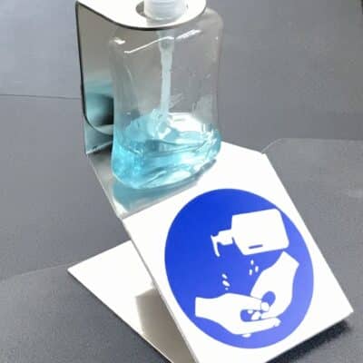 Desktop Tabletop Hand Sanitising station