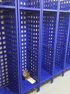 PPE Uniform Storage Racks