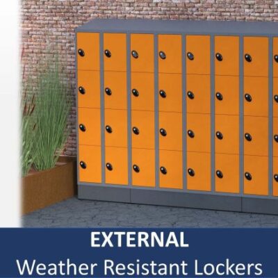 Outdoor Steel lockers