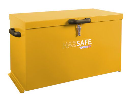 Hazardous transportation storage boxes