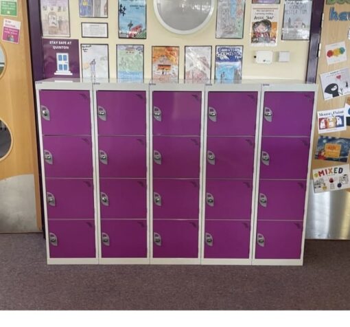 Bright Colourful Primary School Lockers - Image 9