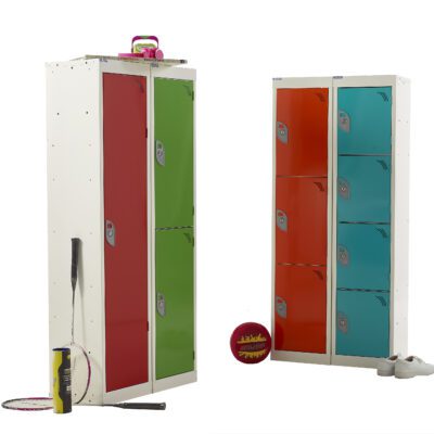 Bright Colourful Primary School Lockers