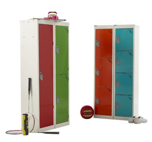 Bright Colourful Primary School Lockers
