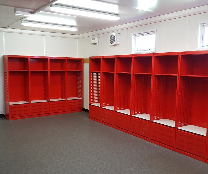 Football Stadium changing room lockers - Image 4